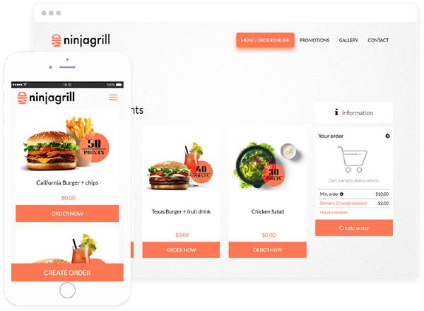 Food Up Selling and Cross Selling Capabilities