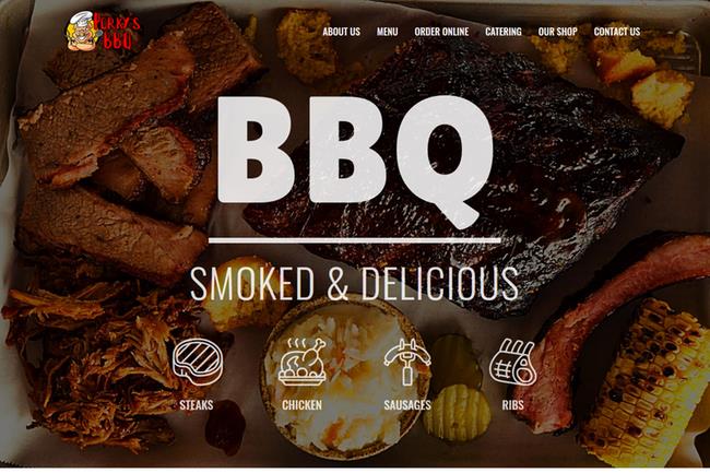 American BBQ Restaurant Websites
