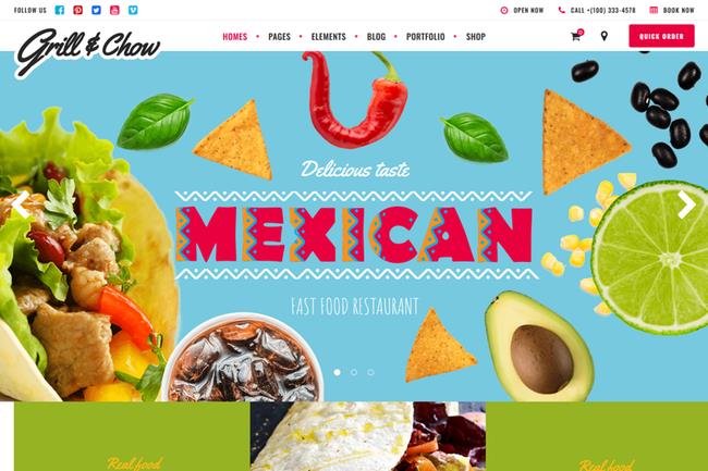 Mexican Restaurant Websites